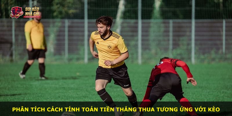 Phân tích cách tính toán tiền thắng thua tương ứng với kèo